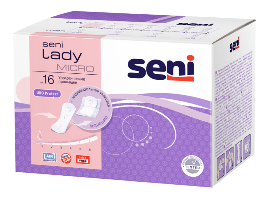 Прокладки Seni Lady Micro 16 шт