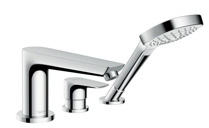 фото Смеситель для ванны на борт hansgrohe talis e 71731000 хром