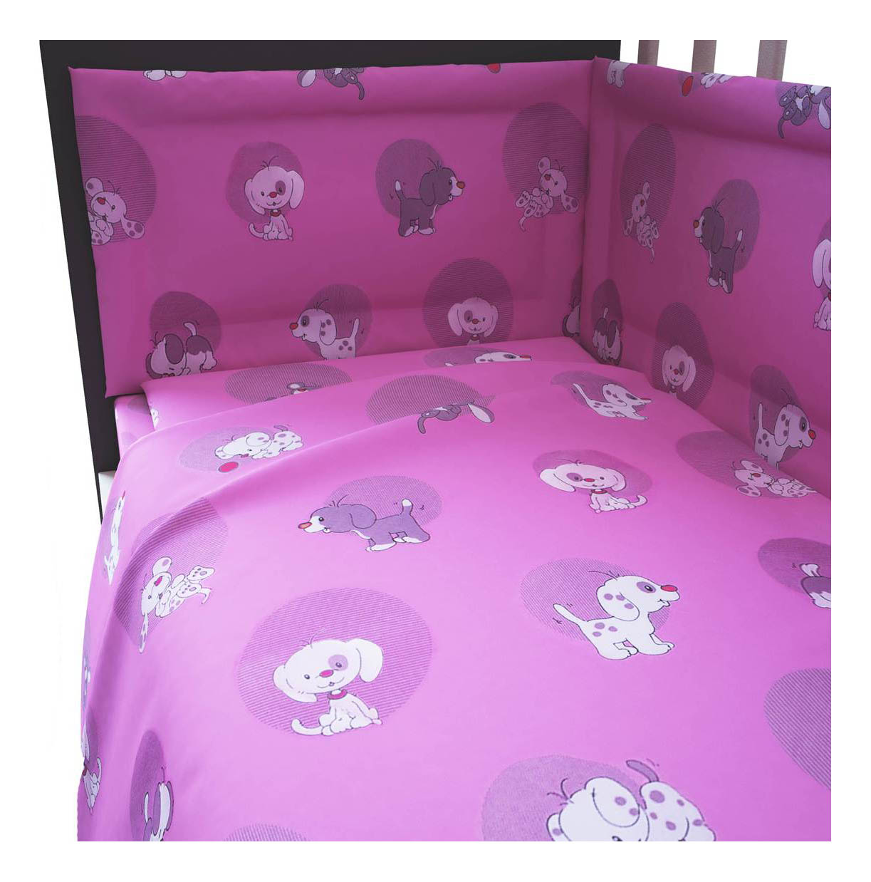 фото Комплект детского постельного белья фея наши друзья розовый