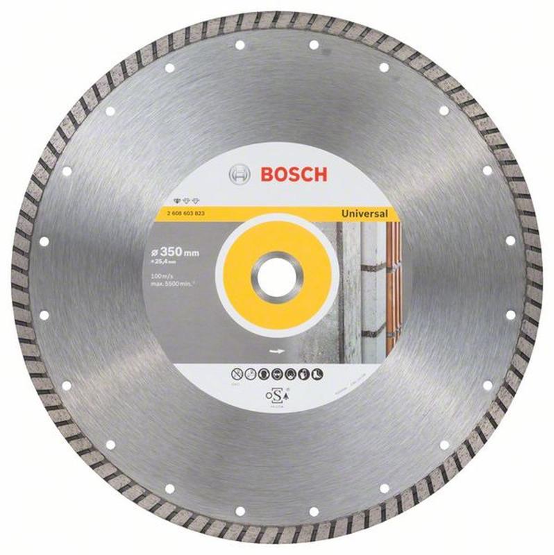 фото Диск отрезной алмазный bosch stf universalt 350-25,4 2608603823