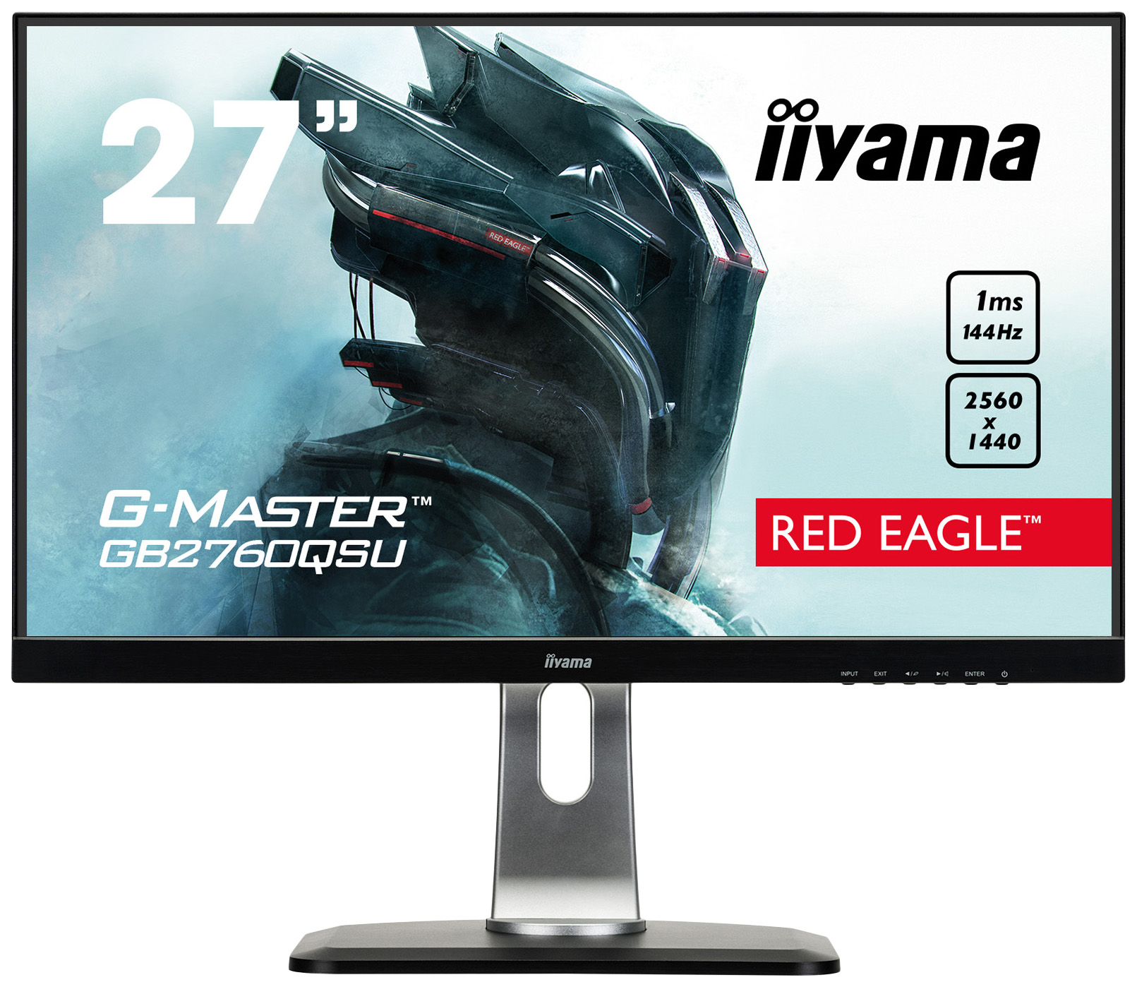 фото Монитор iiyama g-master gb2760qsu-b1