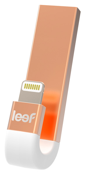 

Флешка Leef iBridge3 64ГБ Gold/Pink (LIB300RW064R1), iBridge3