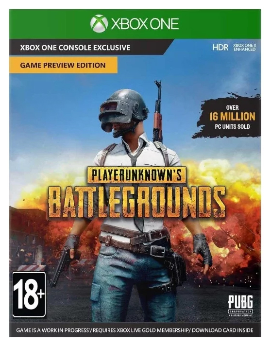 фото Игра playerunknown's battlegrounds game preview для xbox one pubg corporation