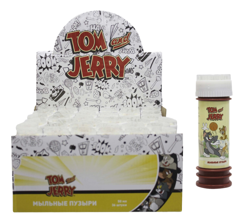 

Мыльные пузыри 50 мл Том и Джерри 1 TOY Т11528, Том и Джерри