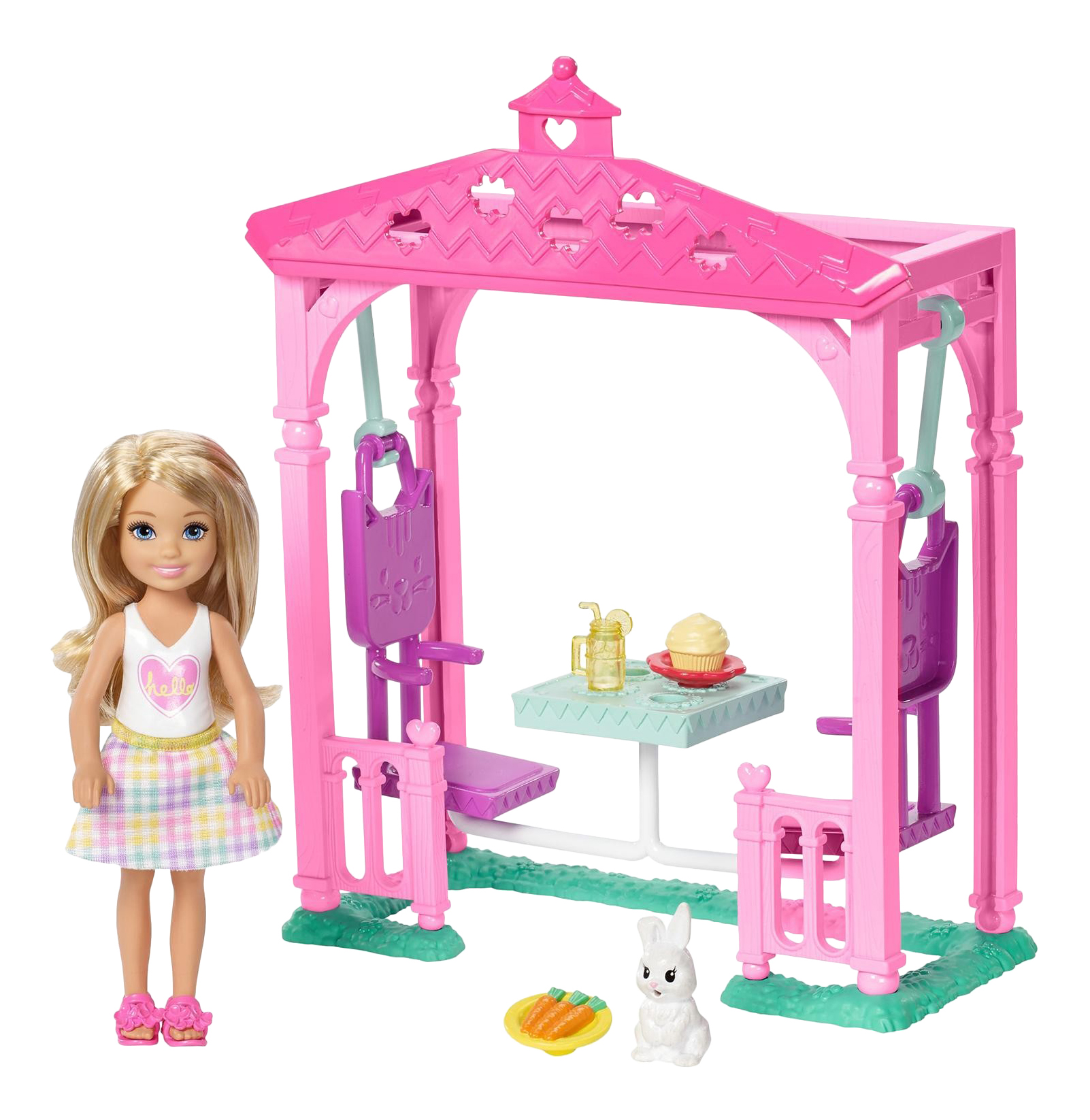 фото Игровой набор fdb34 barbie челси и набор мебели