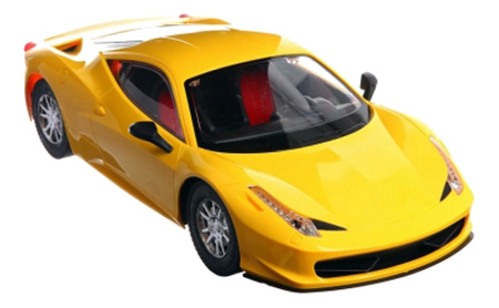 

Машинка спортивная инерционная Shenzhen Toys В54573, Желтый, Спортивная желтая