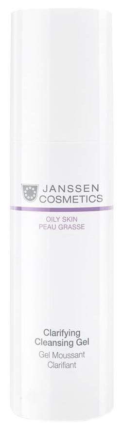 фото Гель для умывания janssen oily skin clarifying cleansing 200 мл