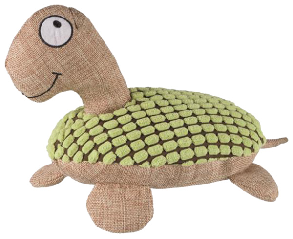 

Игрушка-пищалка для собак TRIXIE Turtle, коричневый, зеленый, 32 см