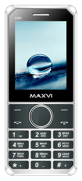 

Мобильный телефон Maxvi X300 Grey, X300