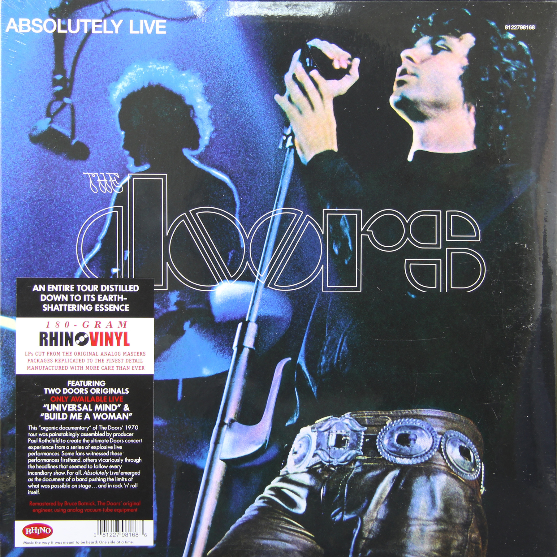 

The Doors ABSOLUTELY LIVE (180 Gram/Remastered by Bruce Botnick)