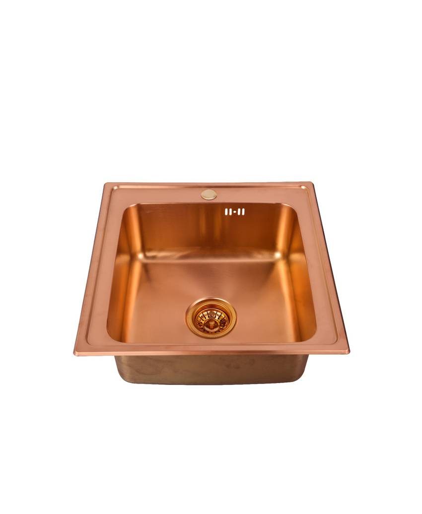 фото Мойка для кухни из нержавеющей стали seaman eco wien swt-5050 copper