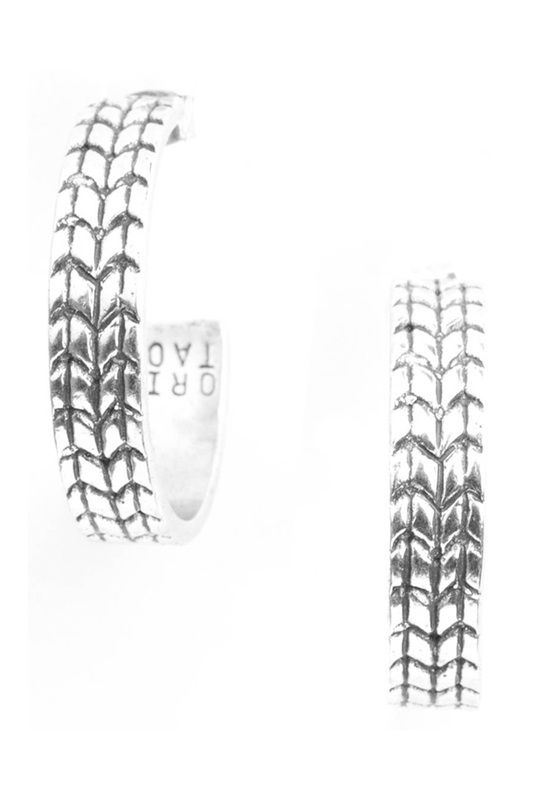 

Серьги женские ORI TAO OT-12-29028 серебристые, OT-12-29028