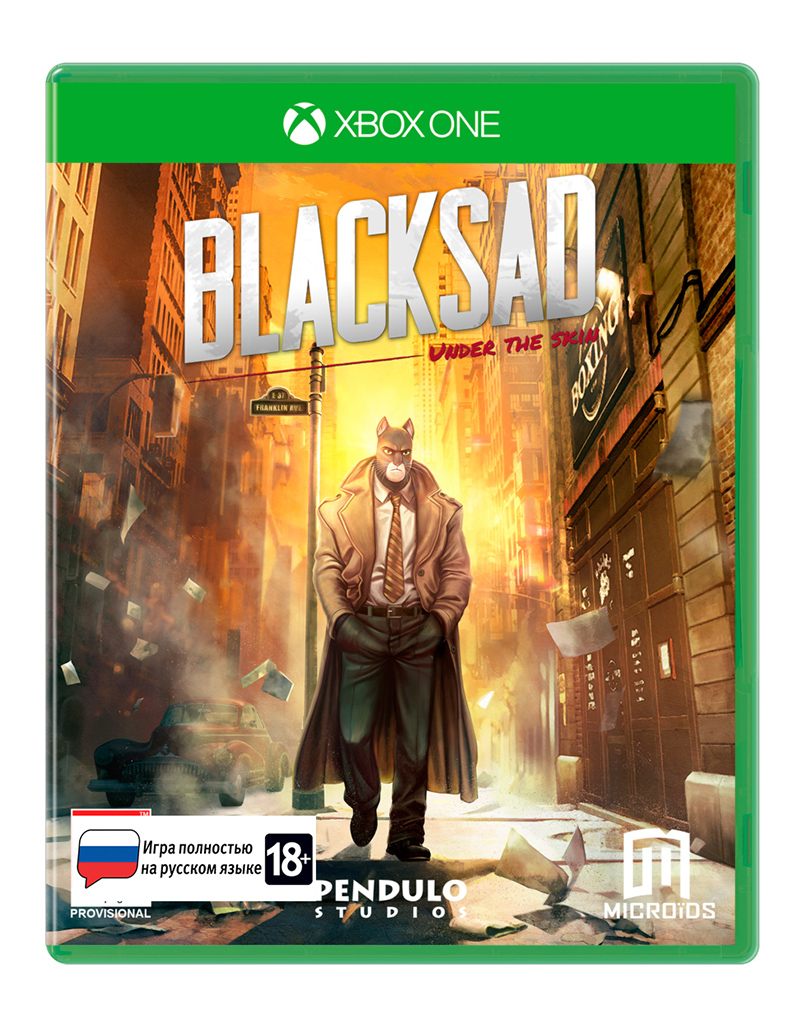Игра Blacksad: Under The Skin. Limited Edition для Microsoft Xbox One