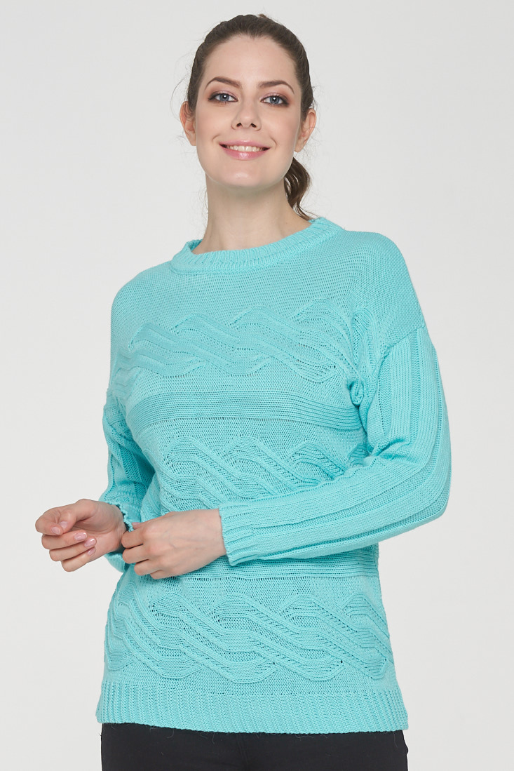 

Джемпер женский VAY 182-4828 зеленый 44 RU, 182-4828