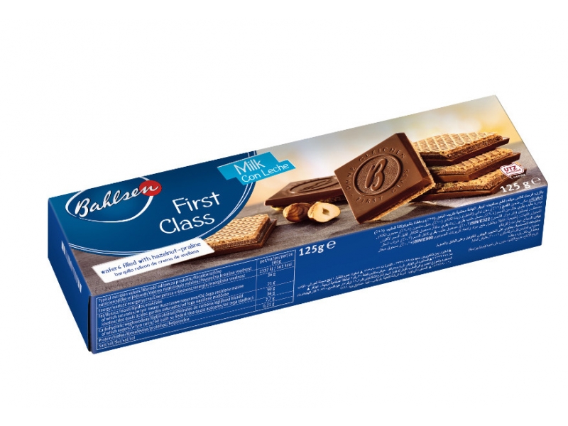 

Вафли Bahlsen First Class Milk Con Leche 125г