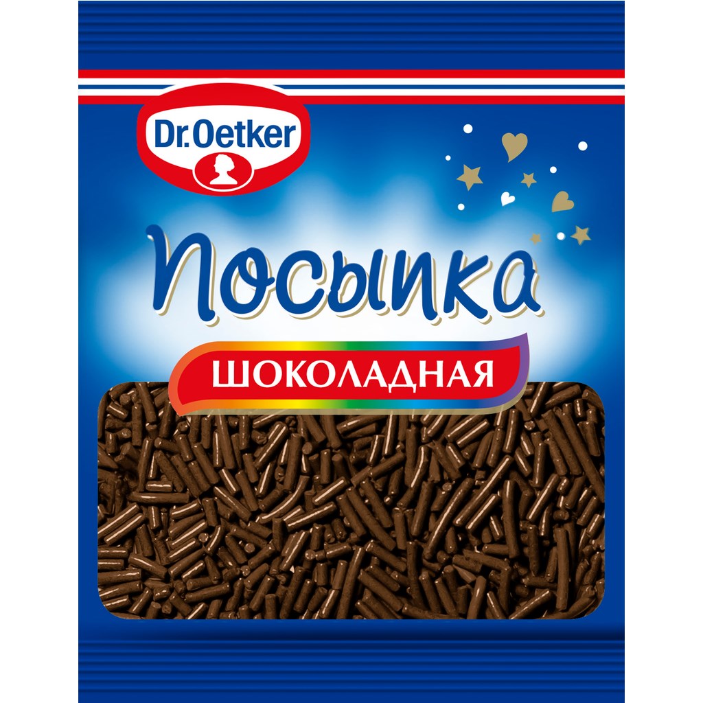 фото Посыпка кондитерская dr.oetker шоколадная 10г