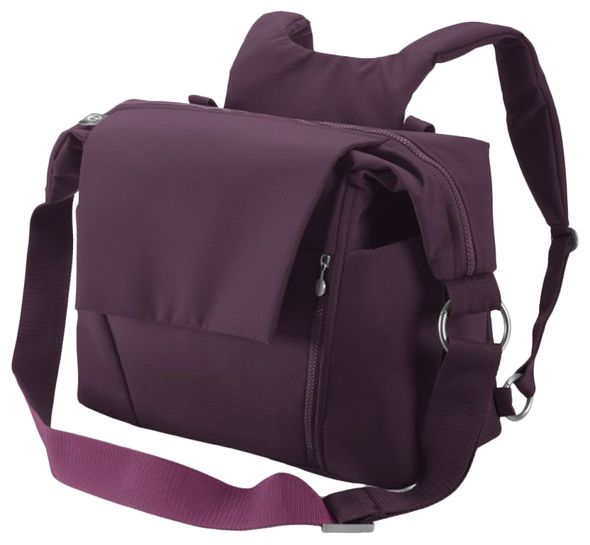 фото Сумка для мамы stokke (стокке) changing bag v2 purple 457102