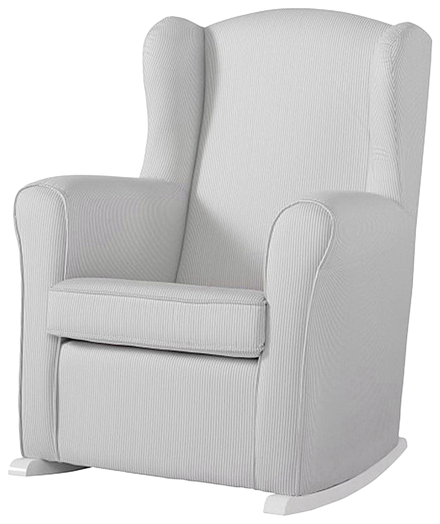 

Кресло-качалка Micuna (Микуна) Wing/Nanny Relax white/grey stripes