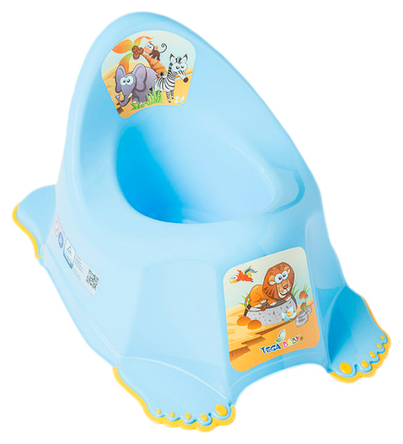 

Горшок детский Tega Baby Сафари, синий