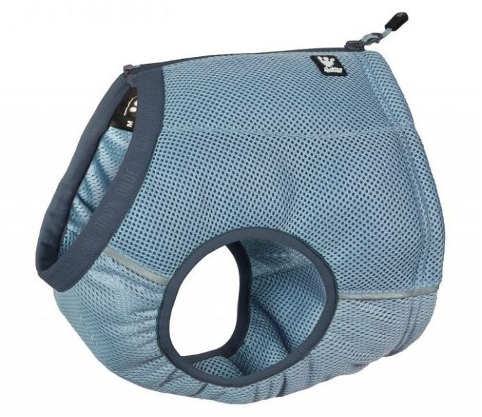 фото Жилет для собак hurtta cooling vest, охлаждающий, голубой, xs