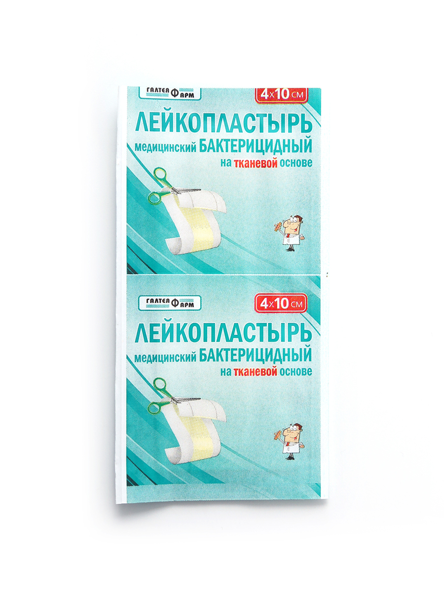 

Пластырь бактерицидный ГалтеяФарм MD143 на тканевой основе 4 х 10 см