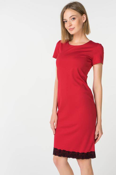фото Платье женское ascool dress1801 красное 44 ru