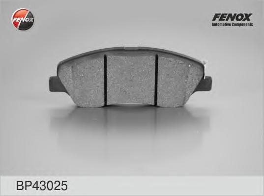 

Комплект тормозных колодок FENOX BP43025