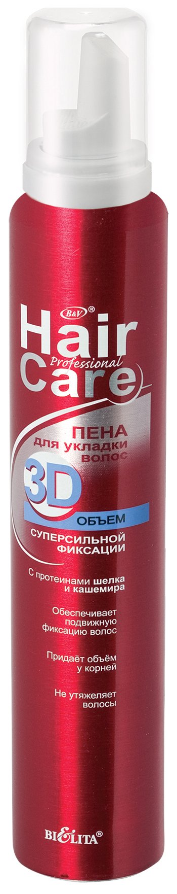 

Пена для укладки волос Белита 3D Объем 300 мл