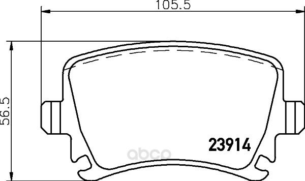 фото Колодки тормозные hella 8db355010601 hella pagid/behr