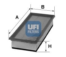 фото Фильтр воздушный двигателя ufi 30.125.00