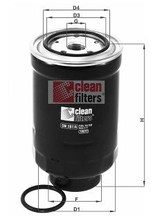 Фильтр топливный Clean filters DN 287/A