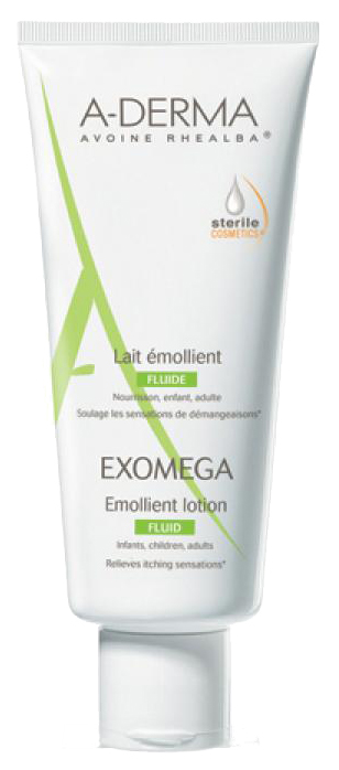 Крем для лица и тела A-Derma Exomega Control смягчающий, 200 мл holly polly смягчающий крем для рук raspberry fresh 75 мл