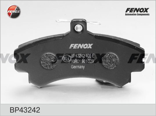 

Комплект тормозных колодк FENOX BP43242