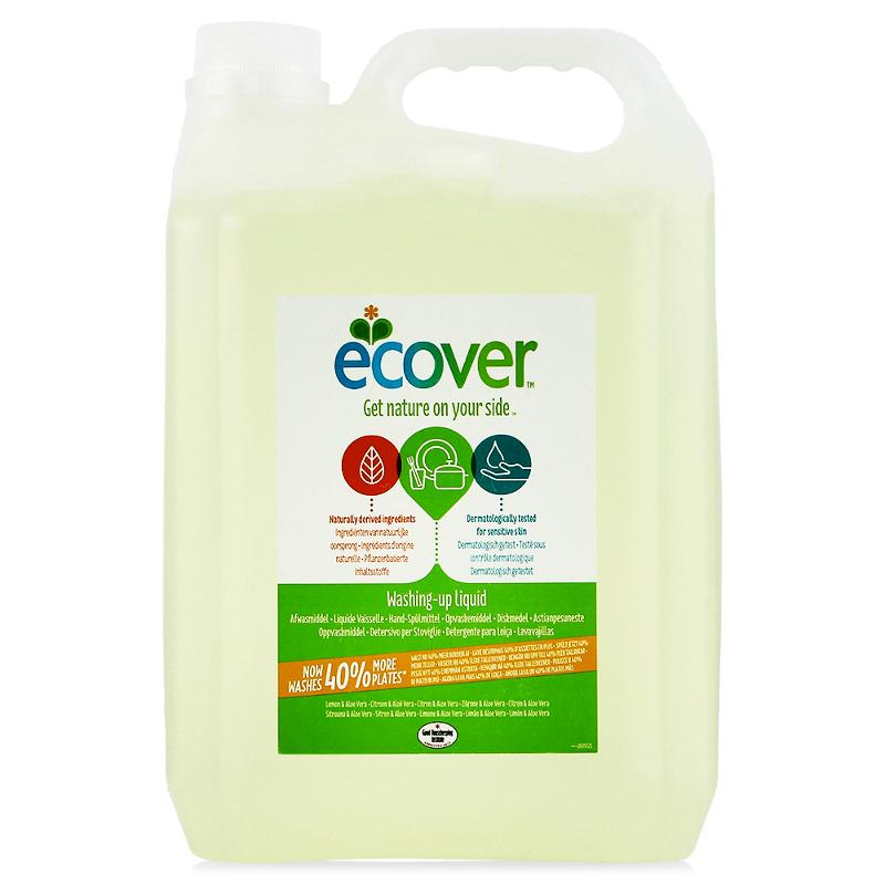 Жидкость для мытья посуды Ecover с лимоном и алоэ-вера 5  л