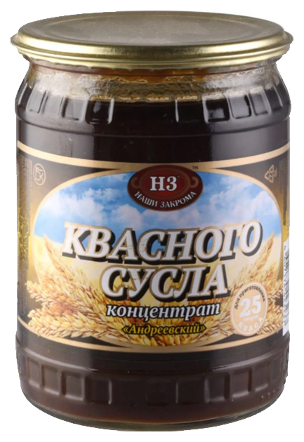 

Концентрат квасного сусла Наши Закрома андреевский 550 г