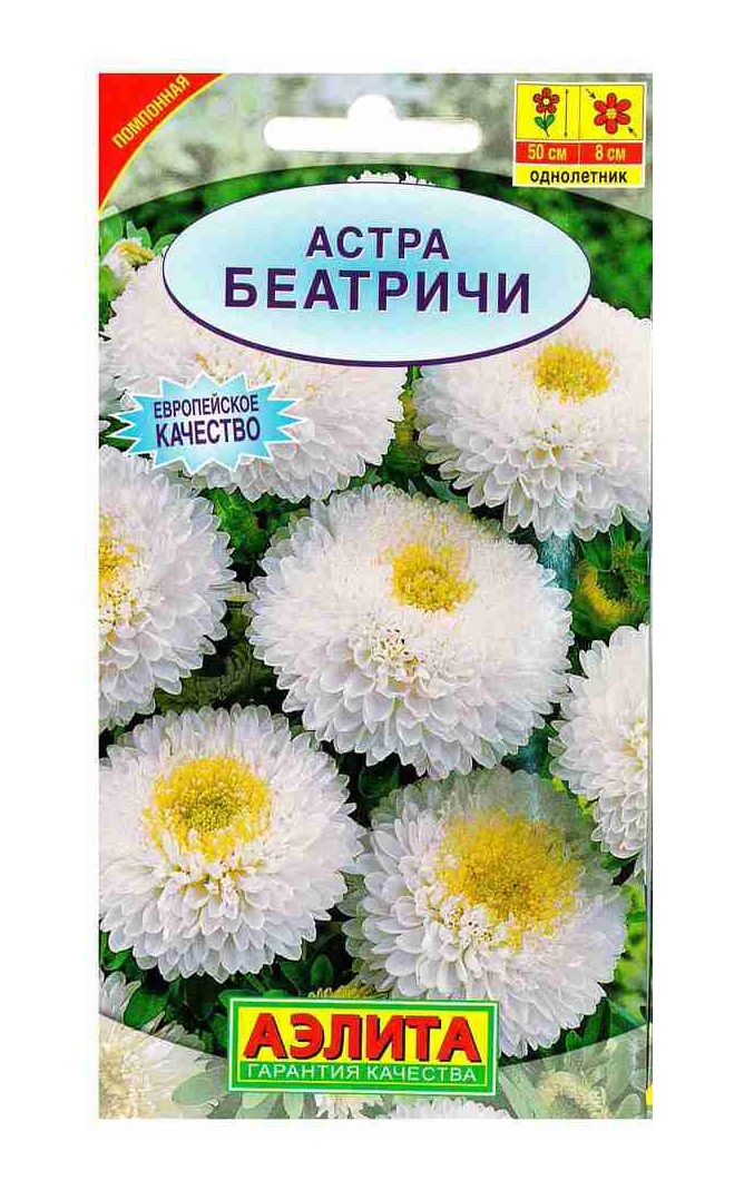 

Семена Астра Беатриче, 0,2 г АЭЛИТА