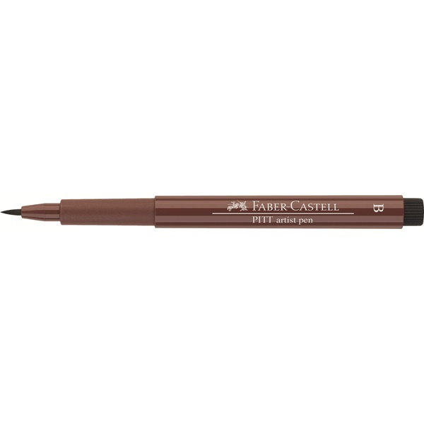 

Капиллярная ручка "Pitt Artist Pen Brush", красно-коричневая