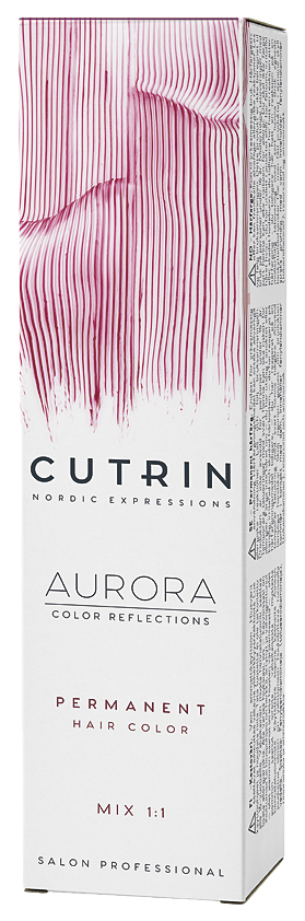 Краска для волос CUTRIN AURORA Permanent Hair Color 8.0 Светлый блондин 60 мл