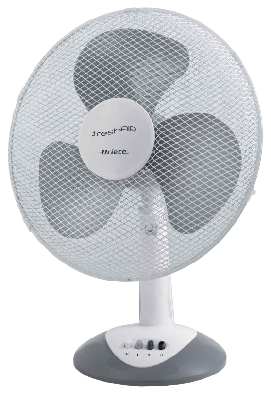 фото Вентилятор настольный ariete freshair 844 white/grey