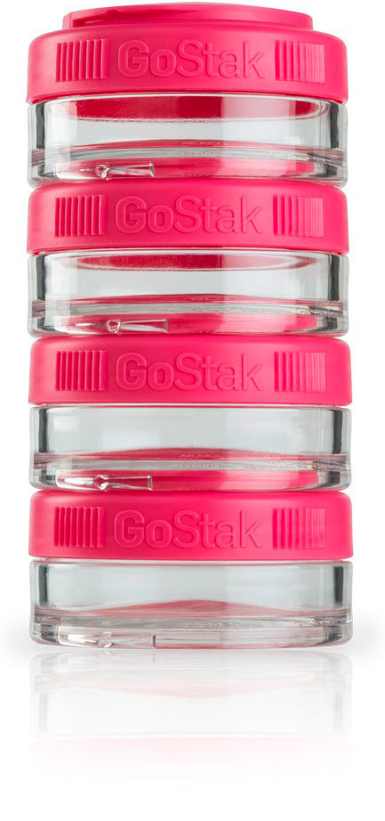 

Контейнеры BlenderBottle GoStak 4 контейнера x 40 мл Pink малиновый