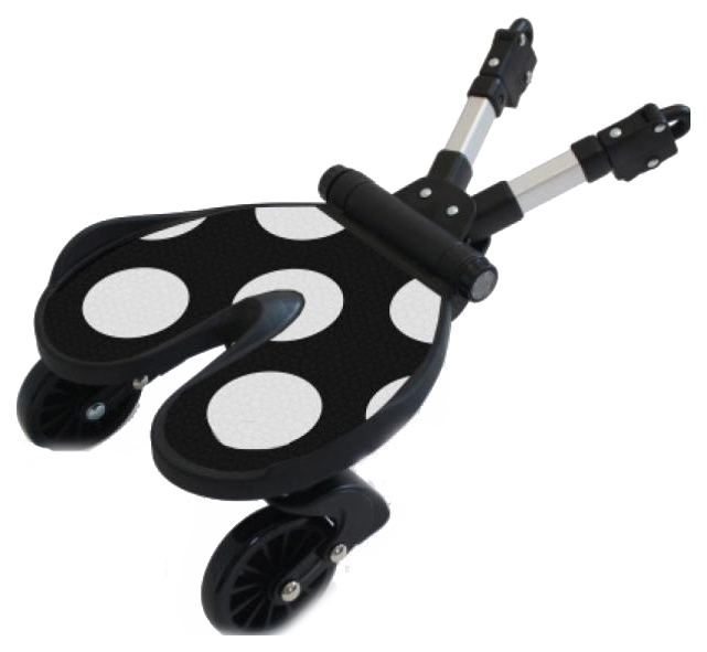 

Подножка Bumprider Для второго ребенка white dots