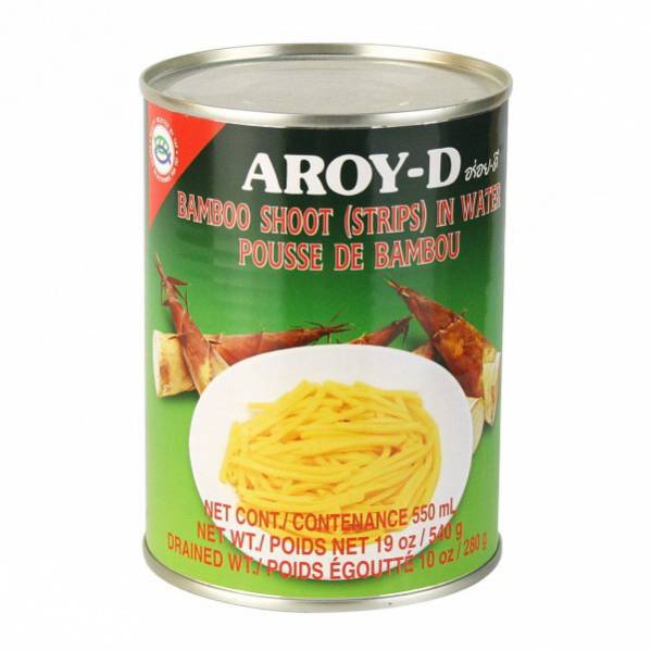 Ростки бамбука Aroy-D полосками 540 г