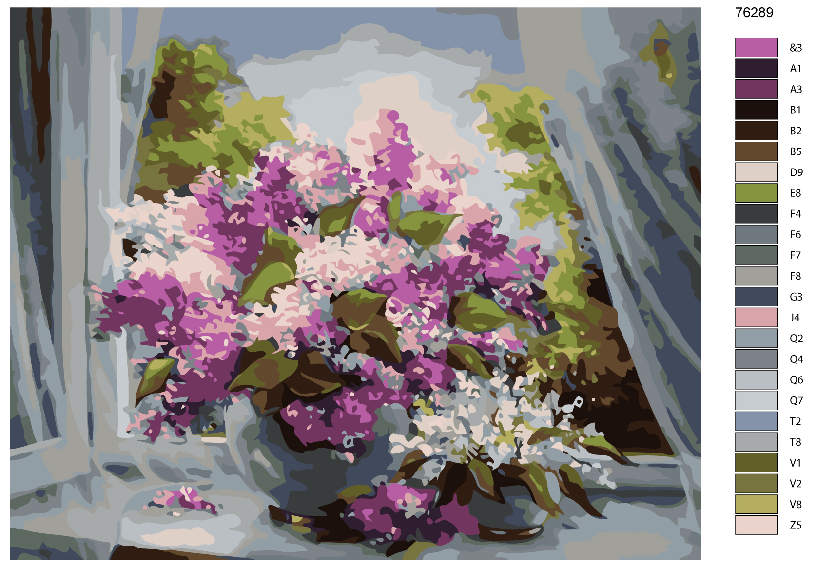 

Картина по номерам, 40 x 50, KTMK-76289, KTMK-76289