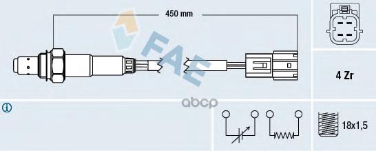фото Лямбда-зонд fae 77393