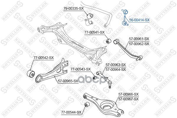 фото Стойка стабилизатора stellox 5600414sx