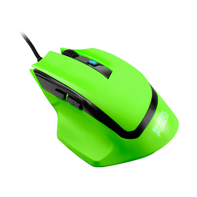 

Игровая мышь Sharkoon Shark Force Green (SHARK FORCE GREEN), Shark Force