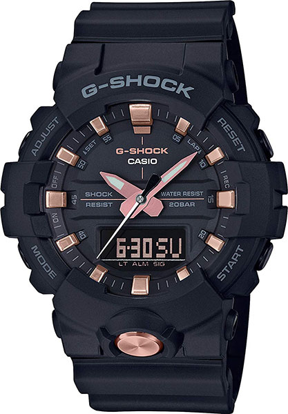 фото Японские наручные часы casio g-shock ga-810b-1a4 с хронографом