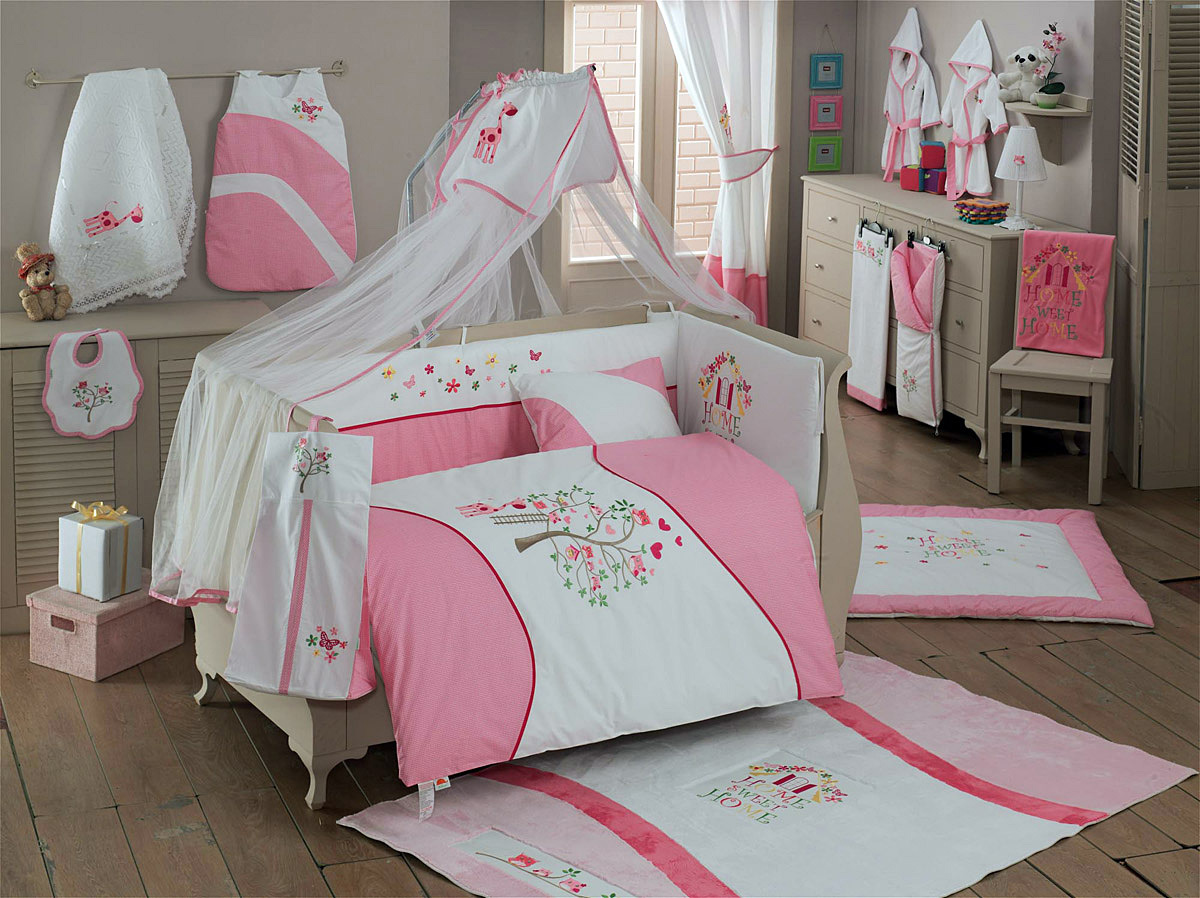 Купить KIDBOO Комплект постельного белья Sweet Home (цвет: розовый, 6 предметов) 00-0011959,