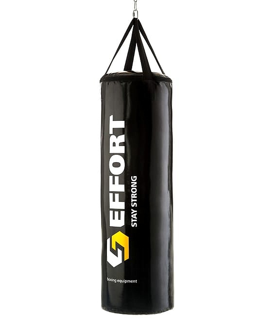 Мешок боксерский большой Effort E160, тент, 30 кг, черный