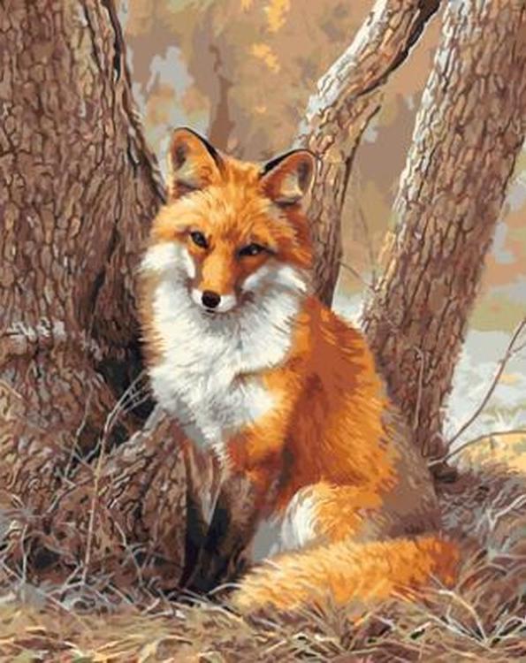 

Картина по номерам Paintboy Рыжая плутовка, 40x50 см, Рыжая плутовка
